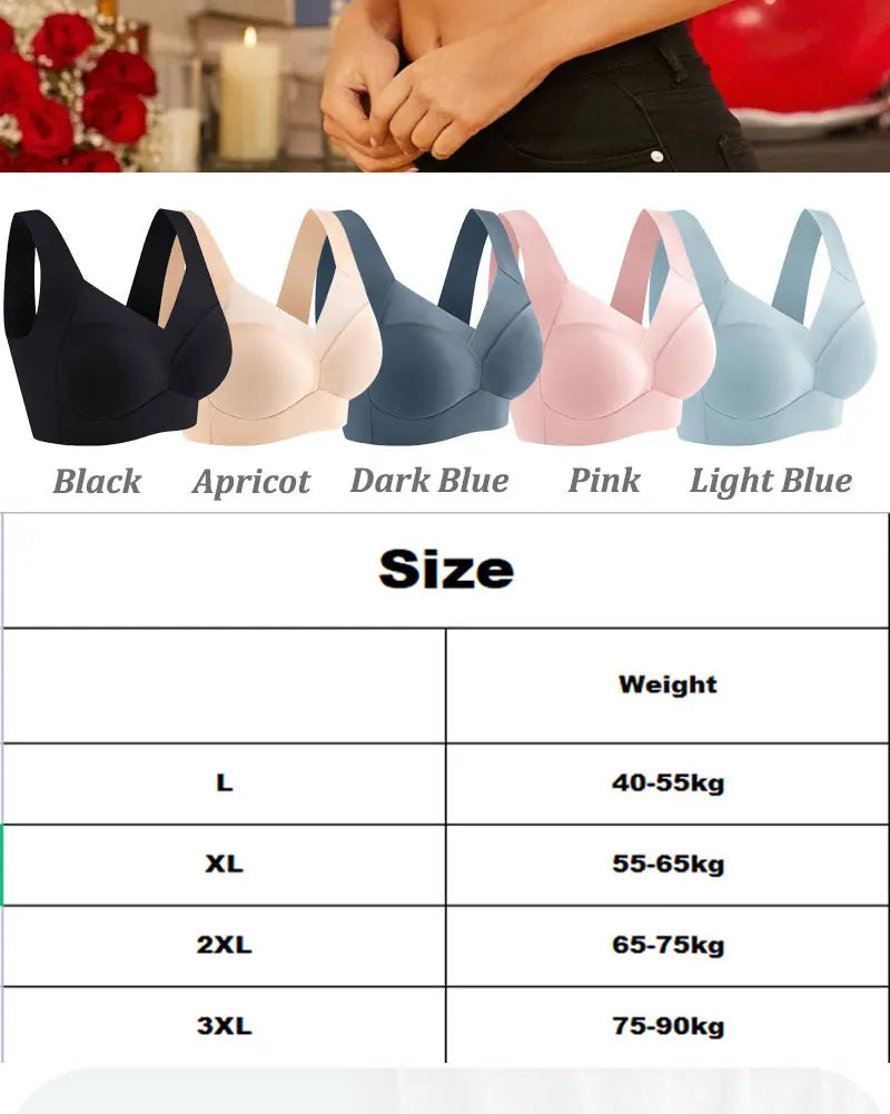 Seamless bra and posture corrector