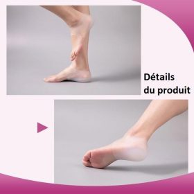 Invisible orthopedic insoles with adjustable height