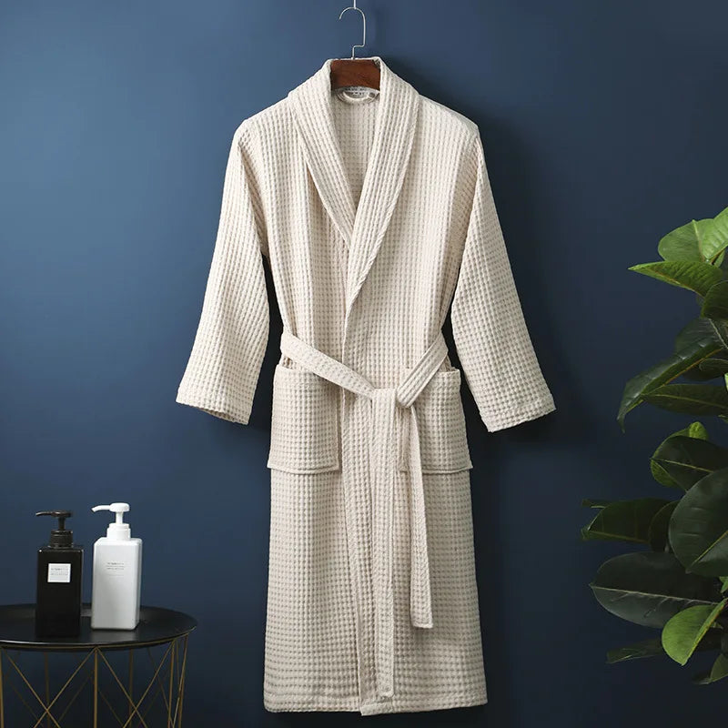 GentleHug Premium Cotton Bathrobe — Soft Relaxation Robe