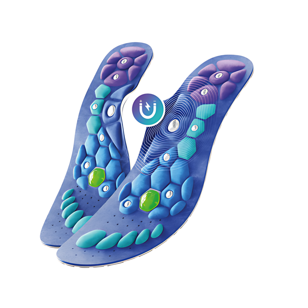 Akusoli magnetic acupressure orthopedic insoles