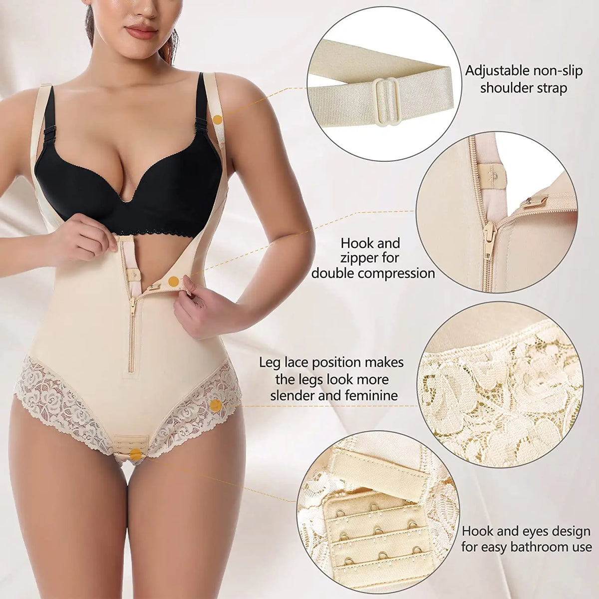 Full Body Shaping Suit – High Waist Seamless Supportive Design