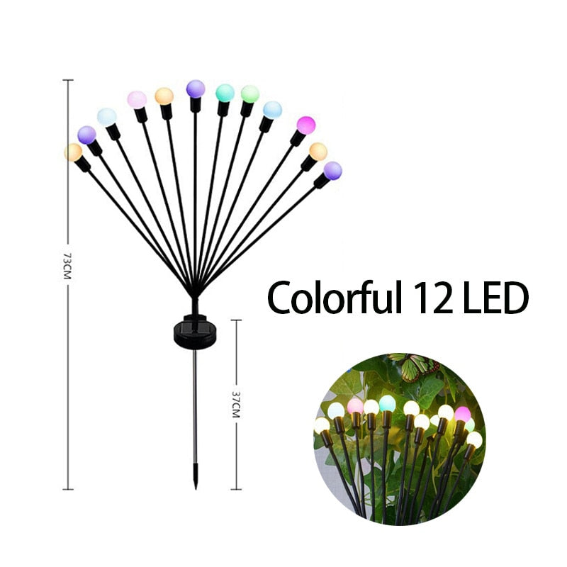 Solar Powered Firefly Lights