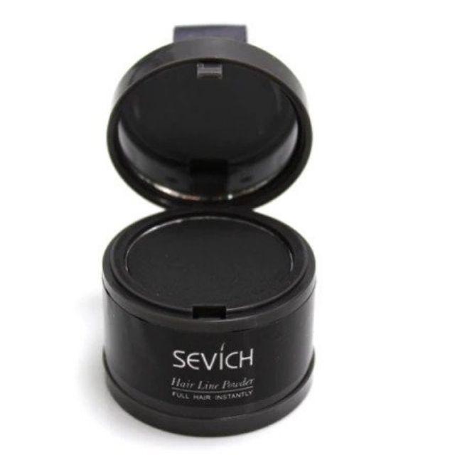 Special hair root densifying powder with ombré effect