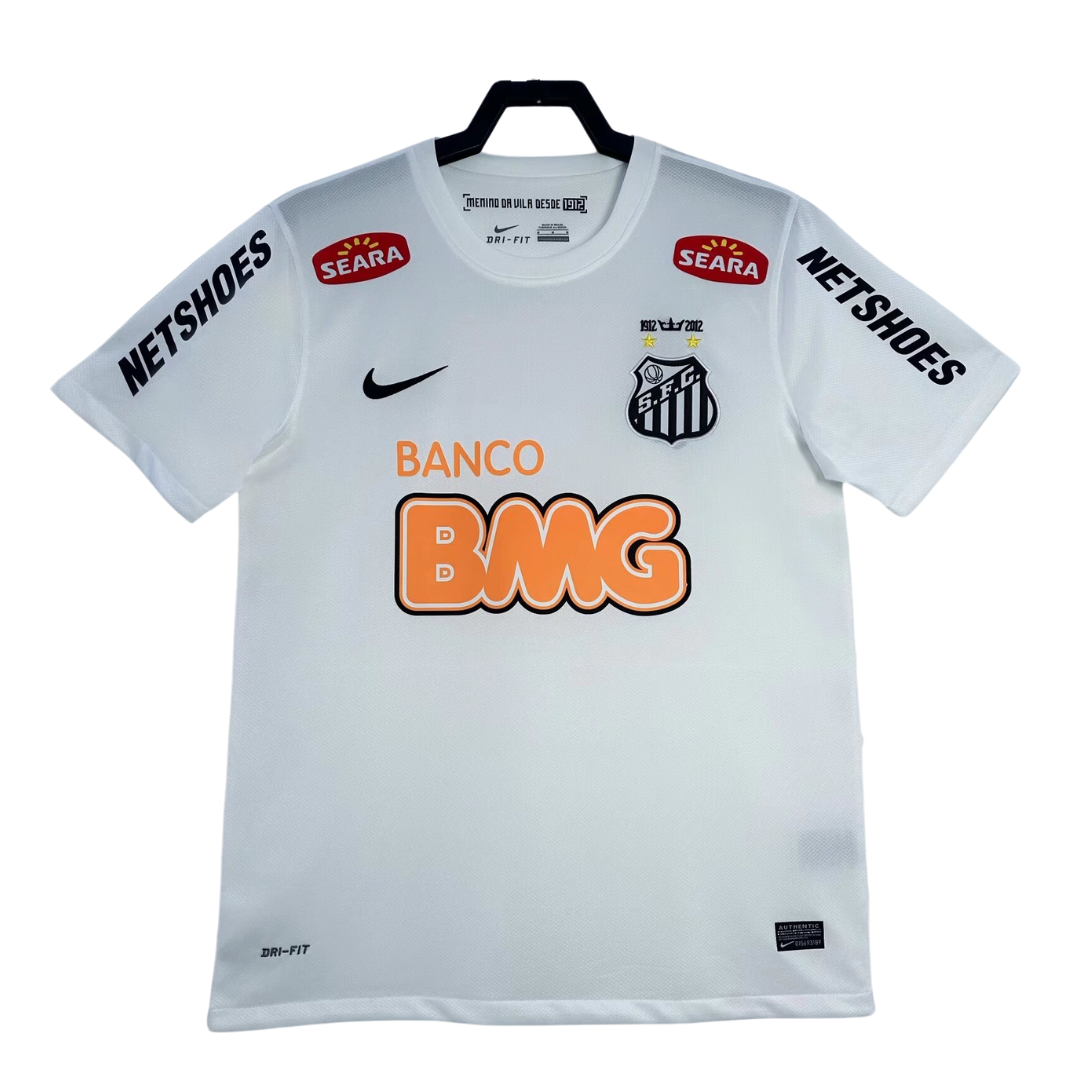 Maillot domicile du Santos FC - 100 ans - 2012-2013