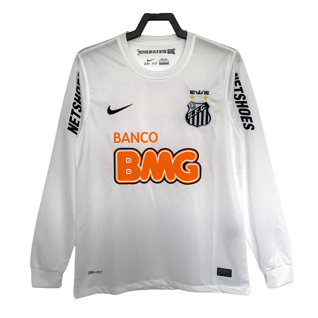 Tenue domicile à manches longues Santos FC retto - 2012-2013