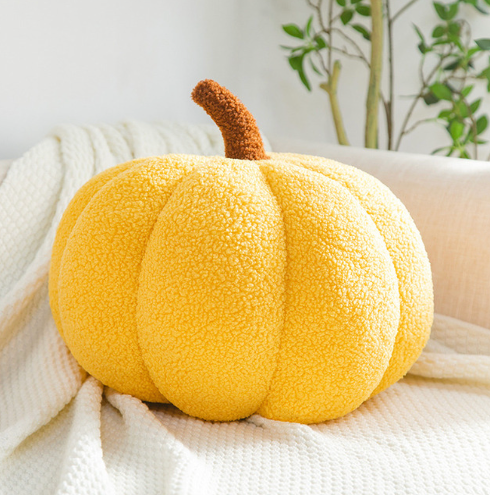 Pumpkin pillow for a good Halloween