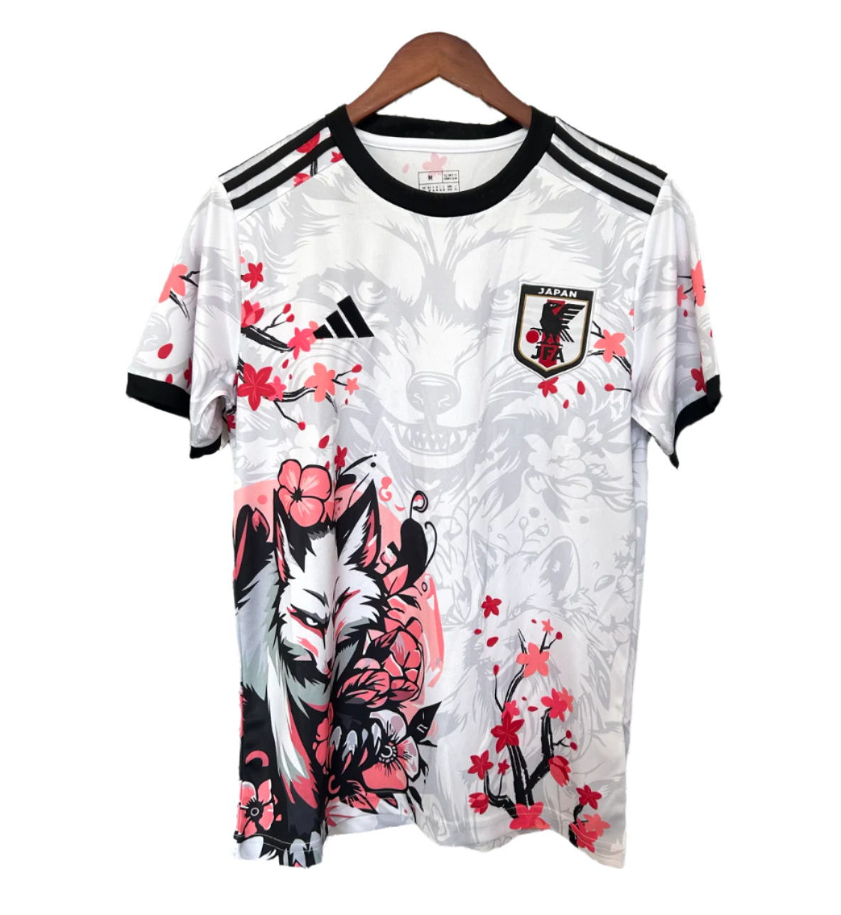 Japan roze vos 2025 speciaal editievoetbalshirt