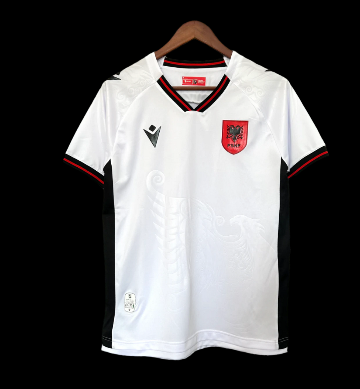 Derde tenue van Albanië 2025/2026 (wit)