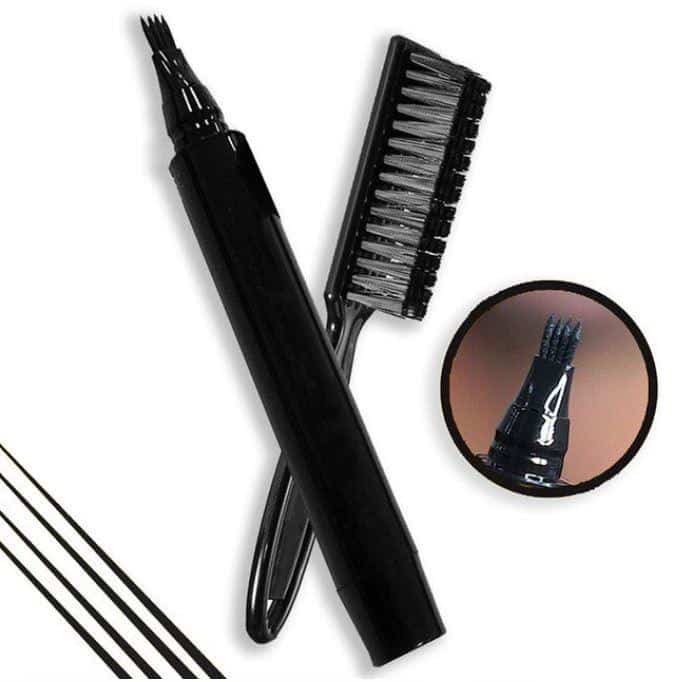 Semi-permanent beard pen