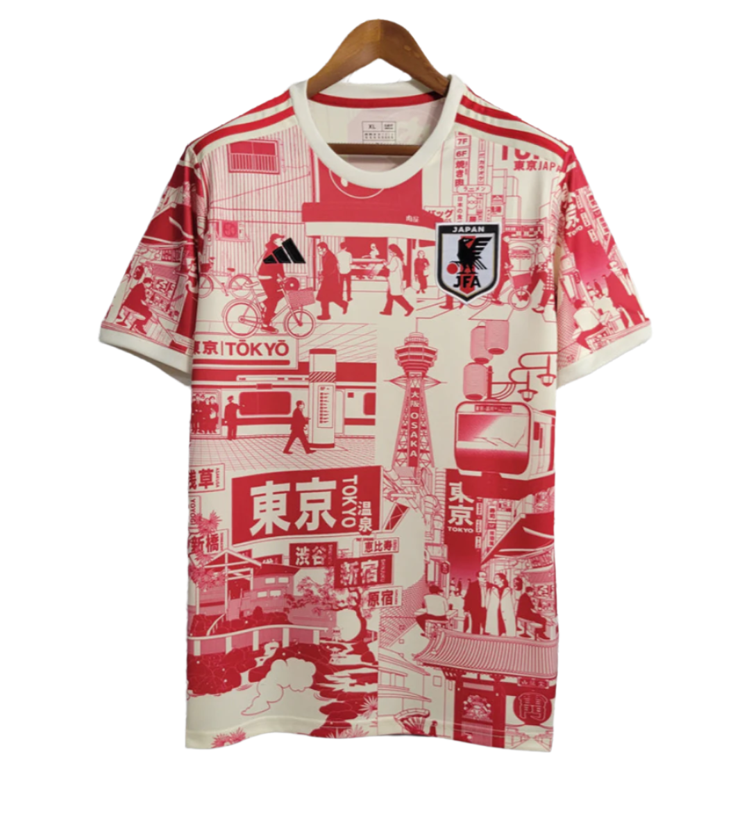 Maillot en édition limitée Japan Tokyo Red