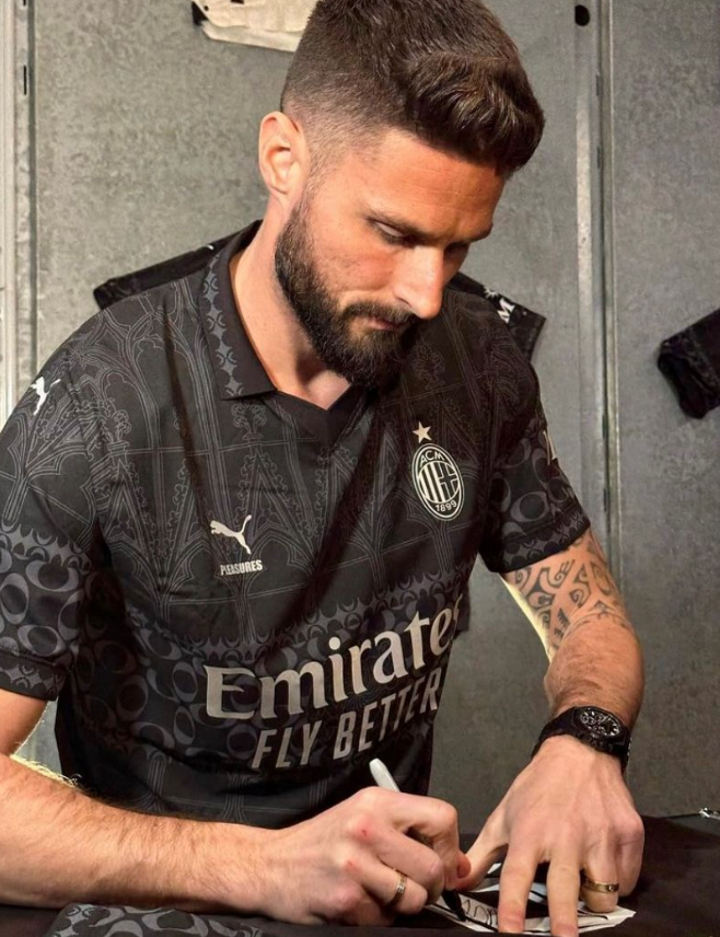 AC Milan 2024-2025 | Quarta maglia da trasferta | Versione scura