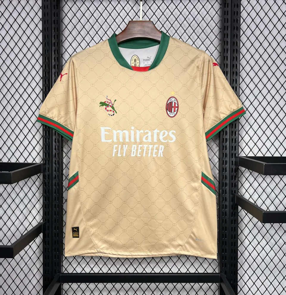 Maillot en édition spéciale AC Milan x Gucci 24/25