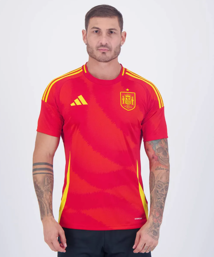 Maglia casalinga della Spagna 24/25 Euro 2024