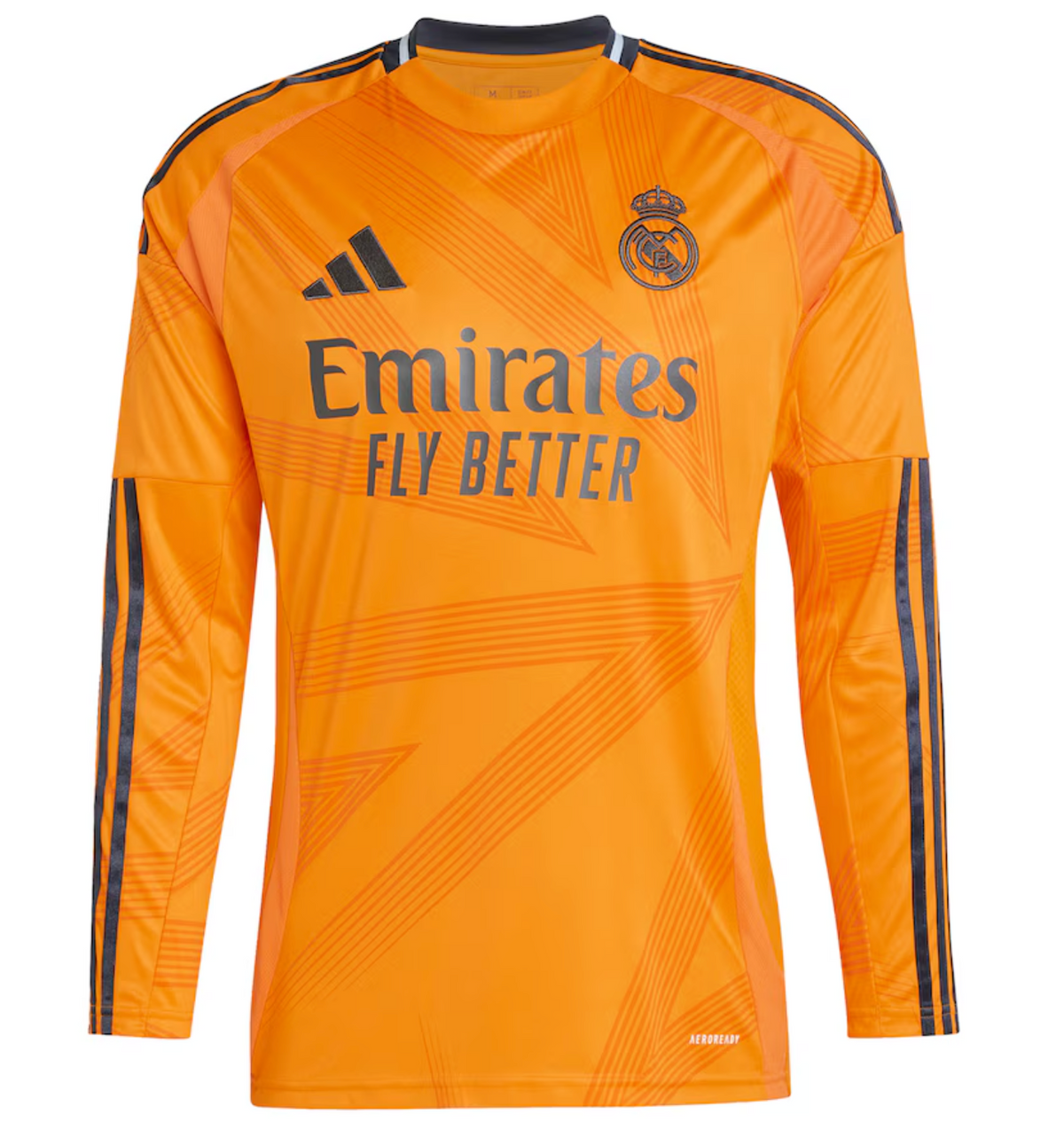 Maillot extérieur du Real Madrid 2024/25 à manches longues