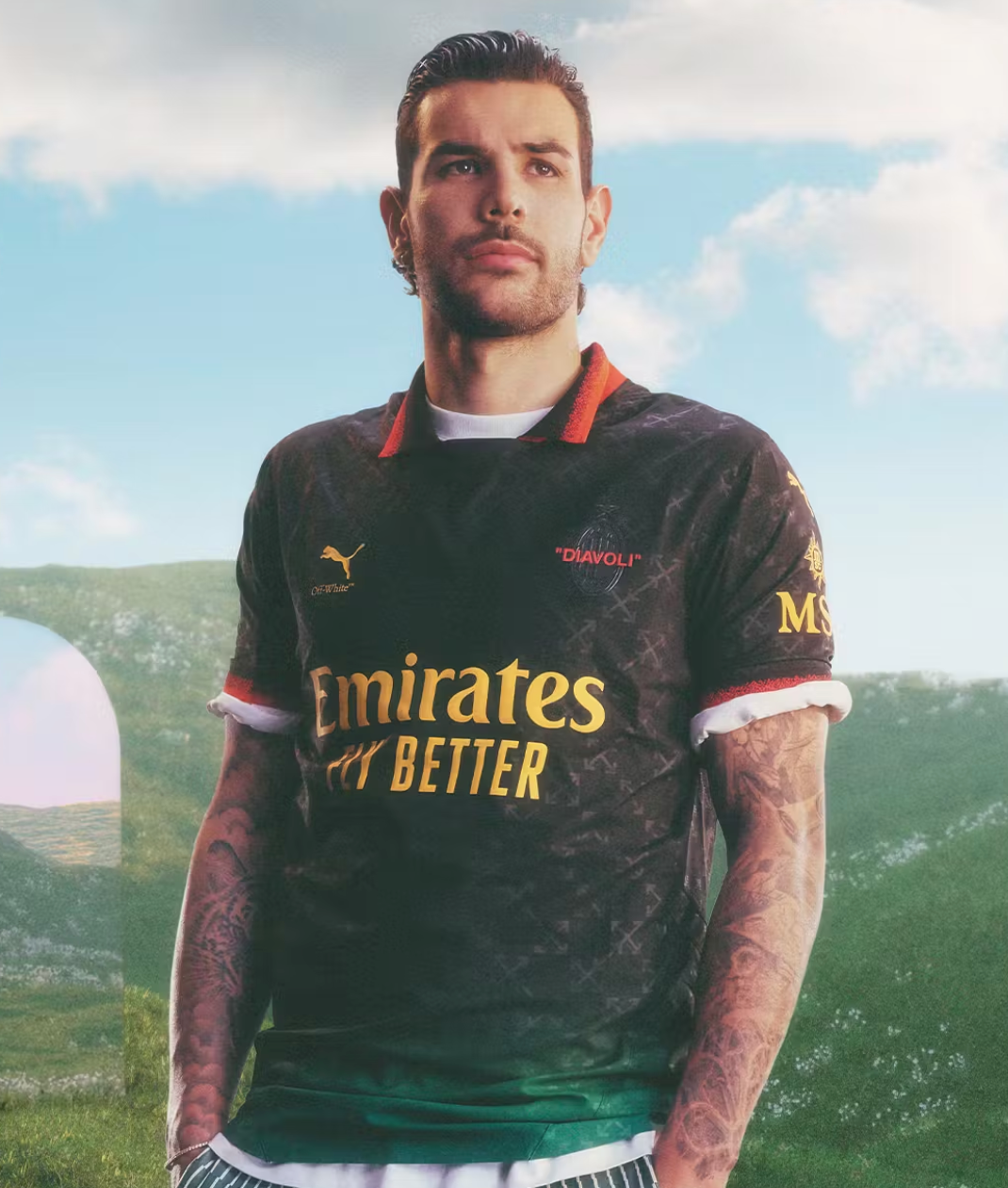 AC Milan x Off-White 2024/2025 (BLACK)