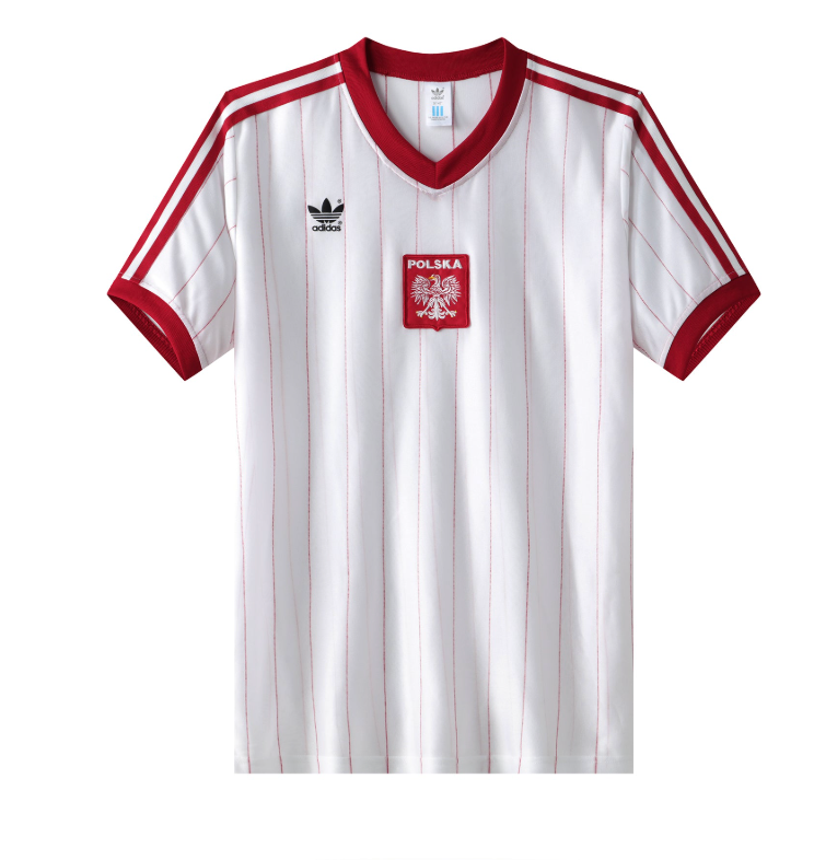 Retro thuisshirt Polen 1982