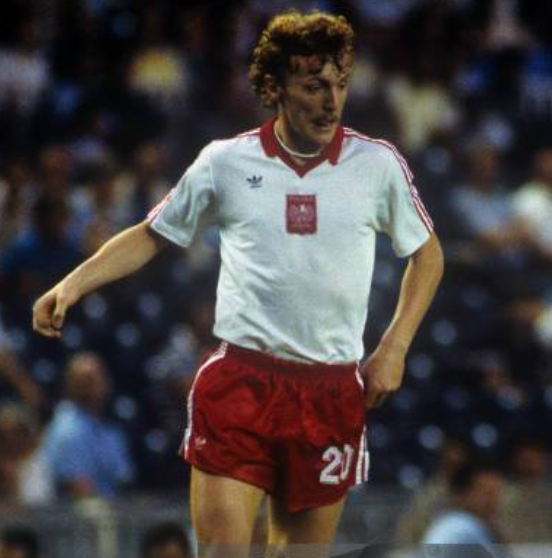 Maillot rétro domicile de la Pologne 1982