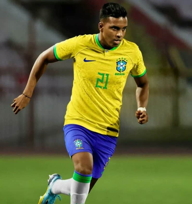 Maglia casalinga della nazionale brasiliana per i Mondiali 22/23