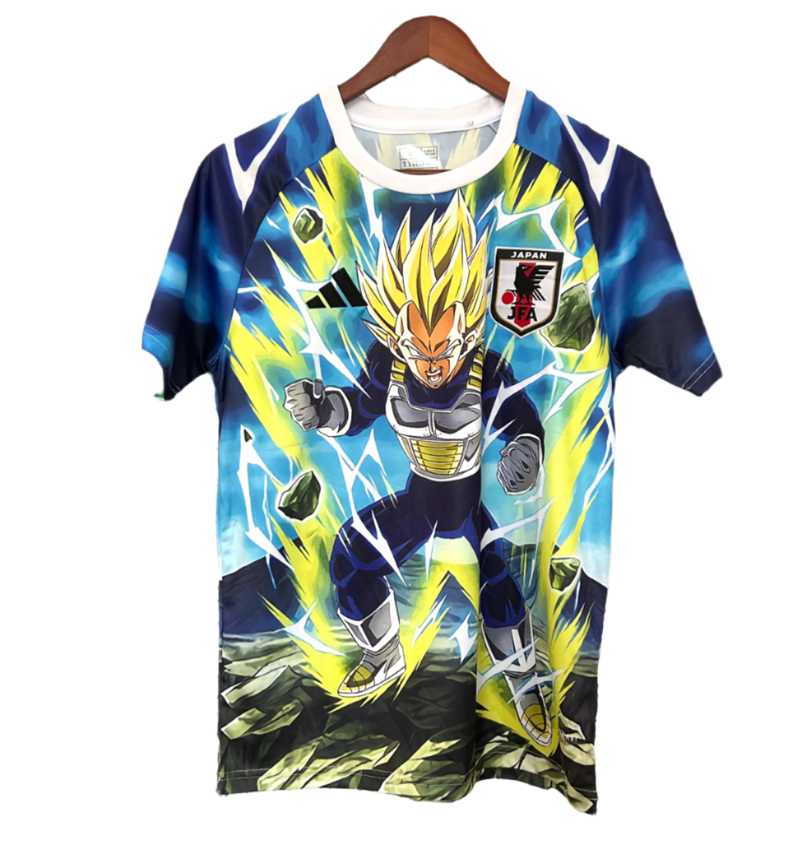 Japan blauw Vegeta Dragon Ball 2025 speciaal editievoetbalshirt