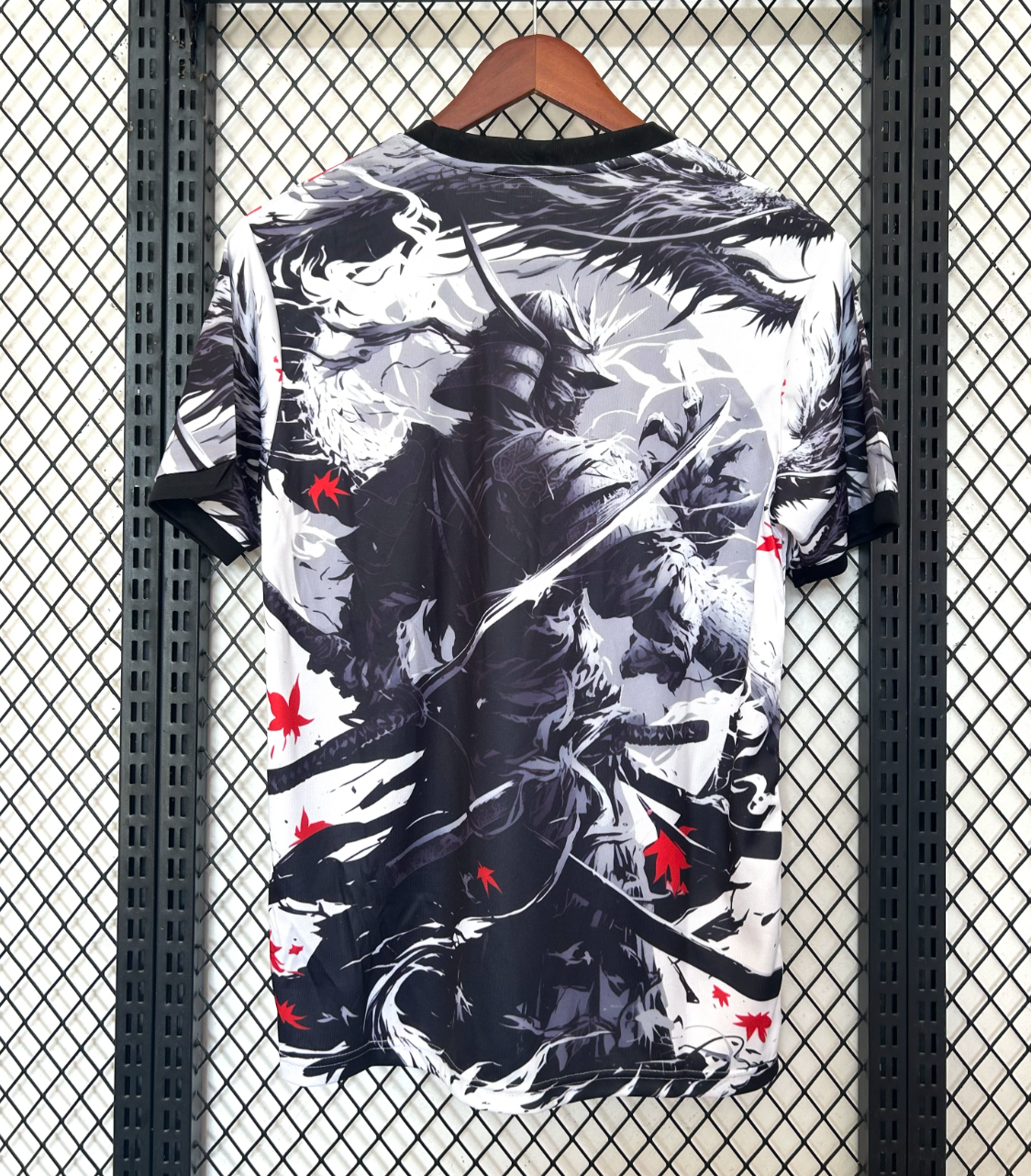 Maglia speciale del Giappone Guerriero Samurai con spada