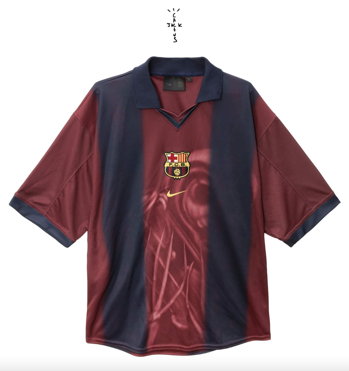 Maillot Skeleton Barcelona x Travis Scott