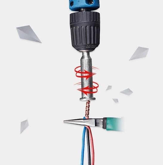 Cable Wire Stripping And Twisting Tool