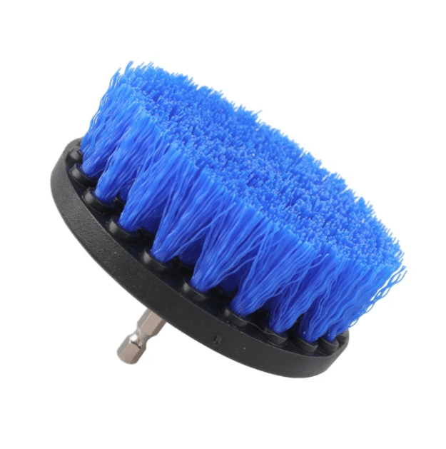 Drill cleaning brush