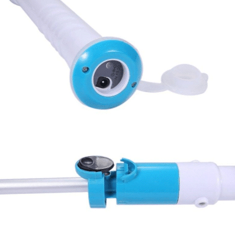Electric Cleaning Scrubber with Extension Handle