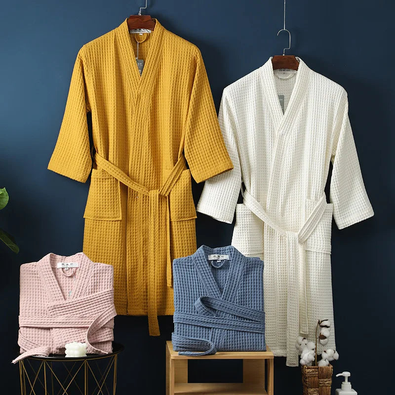GentleHug Premium Cotton Bathrobe — Soft Relaxation Robe