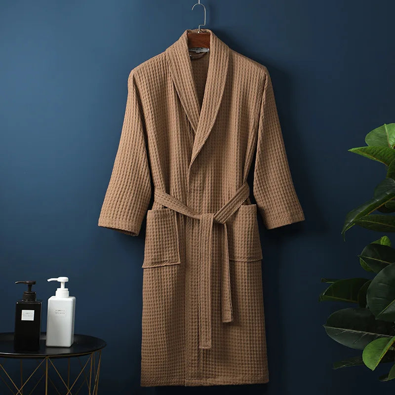 GentleHug Premium Cotton Bathrobe — Soft Relaxation Robe