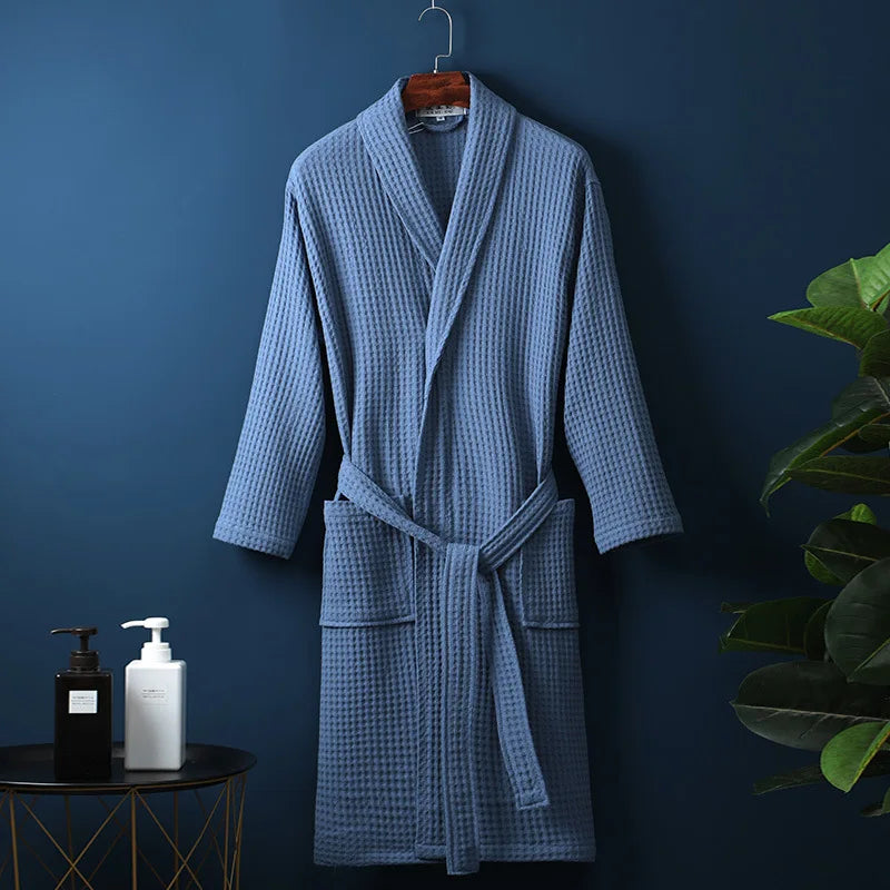GentleHug Premium Cotton Bathrobe — Soft Relaxation Robe