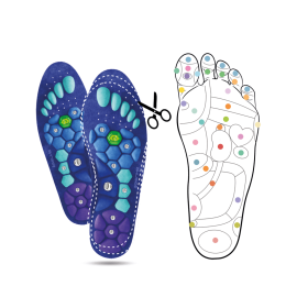Akusoli magnetic acupressure orthopedic insoles