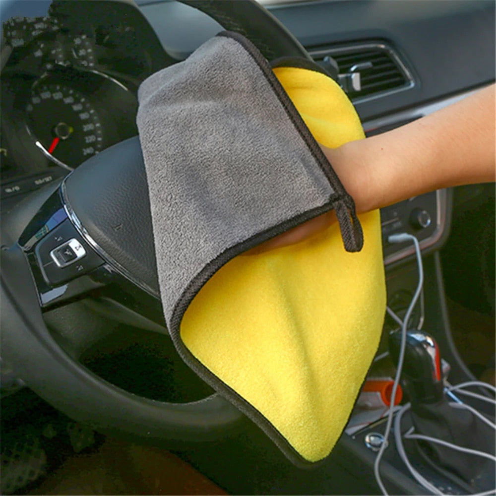 Absorb water and wipe car towels
