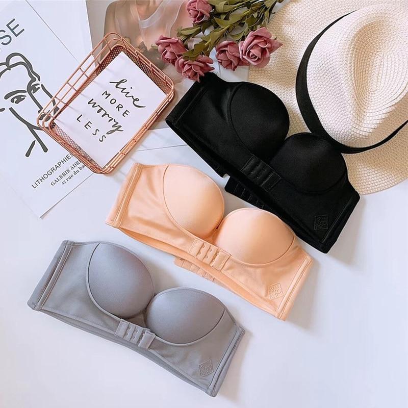 Strapless Front Cleavage Up Bra