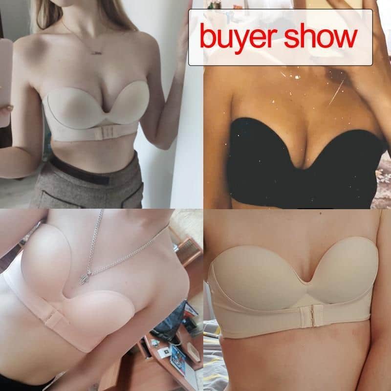 Strapless Front Cleavage Up Bra