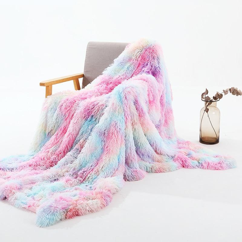 Fluffy Blanket With Pillow Cover