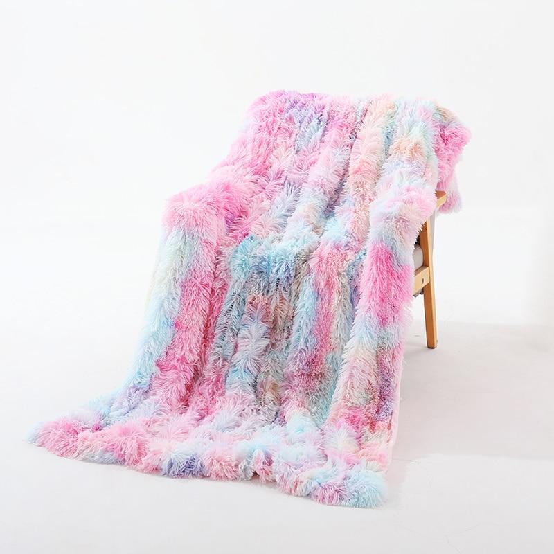 Fluffy Blanket With Pillow Cover