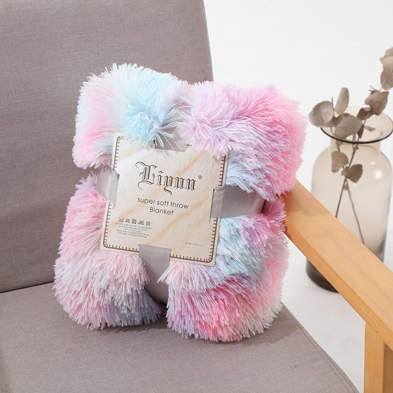 Fluffy Blanket With Pillow Cover