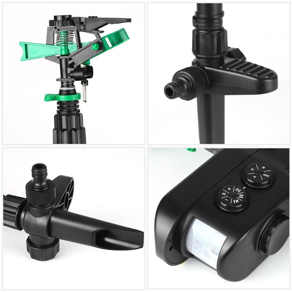 Solar Sprinkler Motion-Activated Animal Repeller