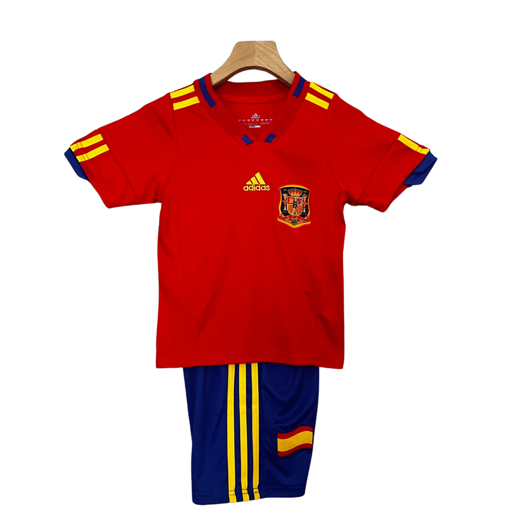 Spain Home 2010 World Cup winner - KIDS SET