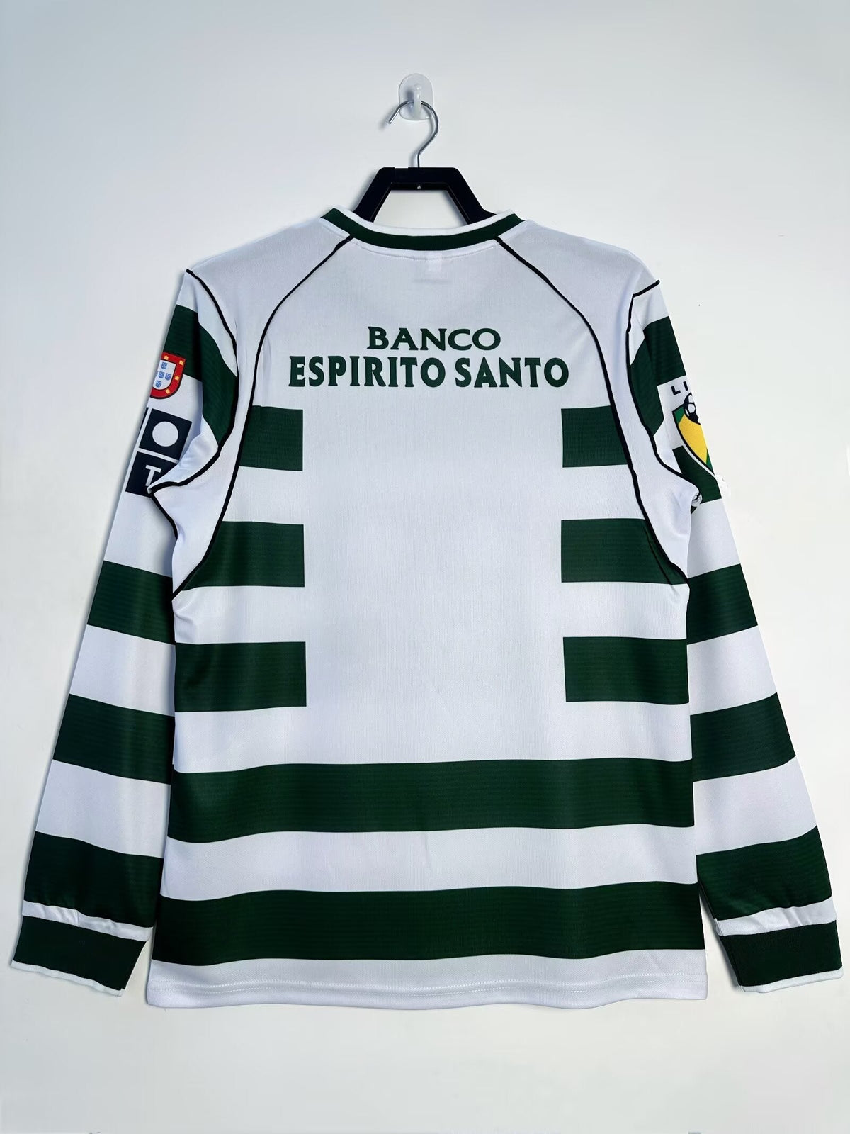 Sporting Portugal-thuisshirt met lange mouwen - 2001-03