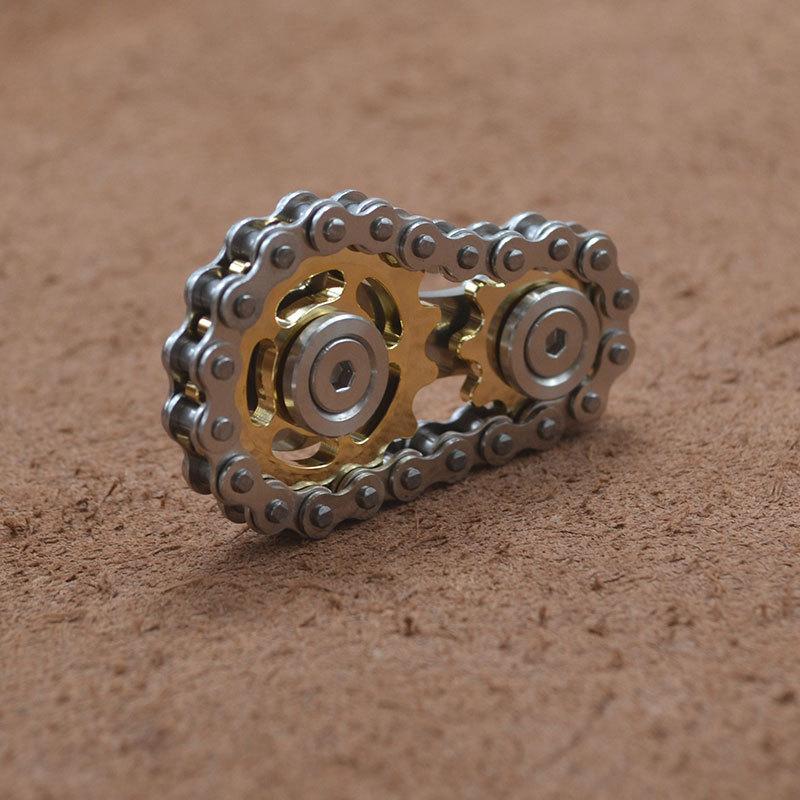 Fingertip gyro sprocket