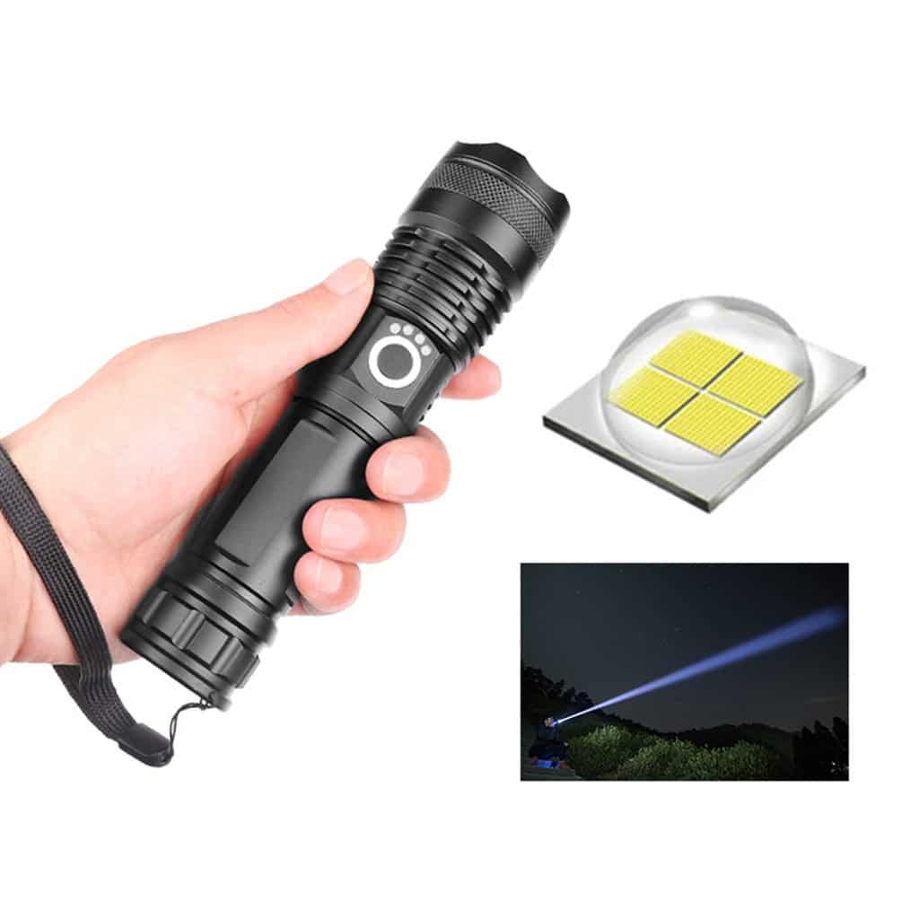 XHP50 Powerful LED Flashlight