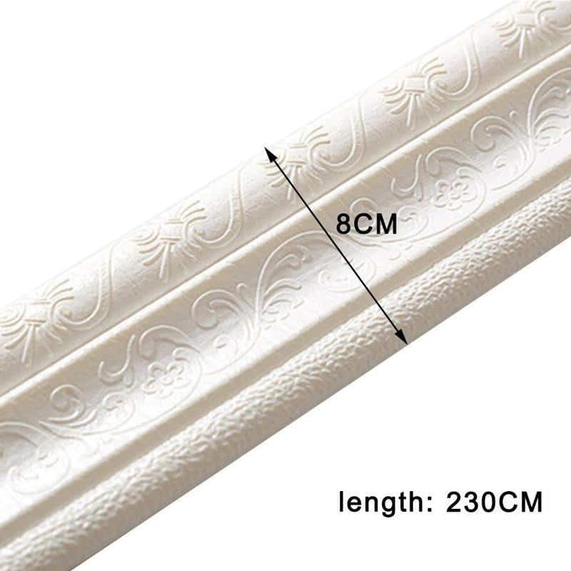Self-adhesive 3D Wall Edging Strip