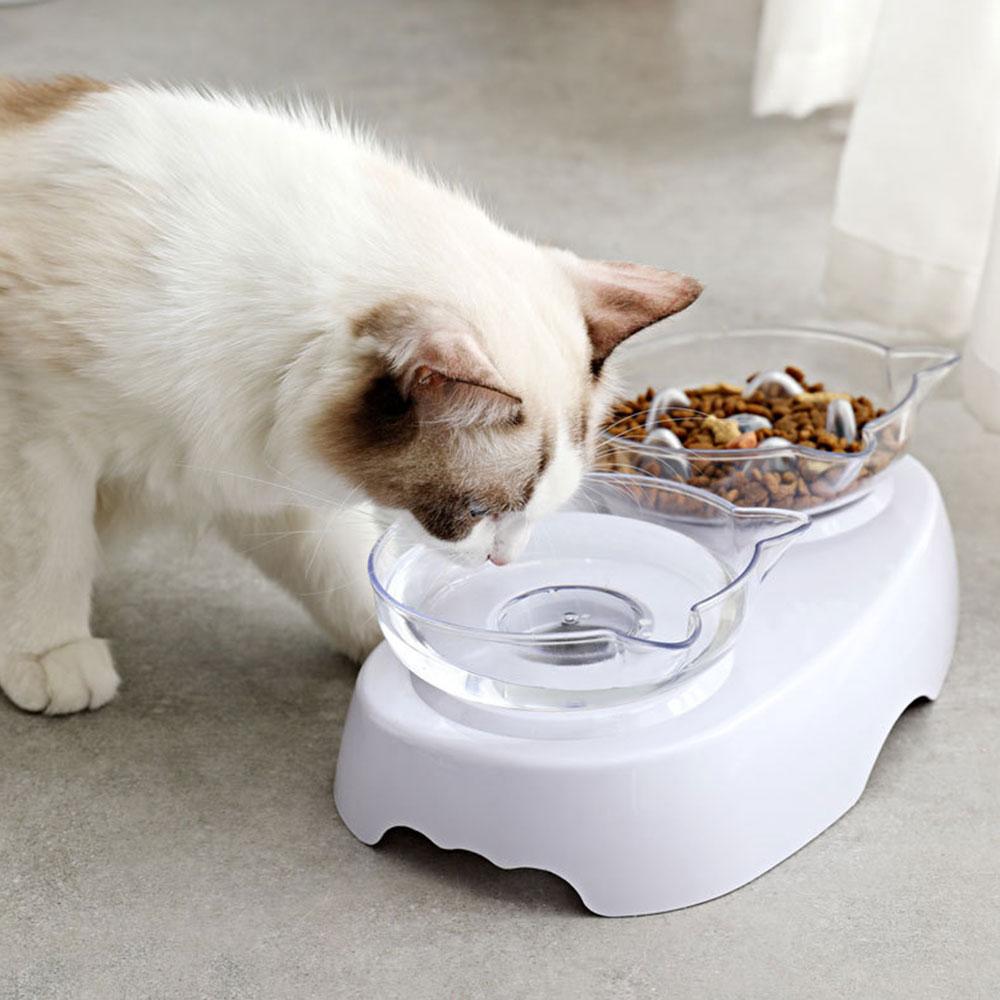 Anti-Vomiting Elevated Cat Bowl
