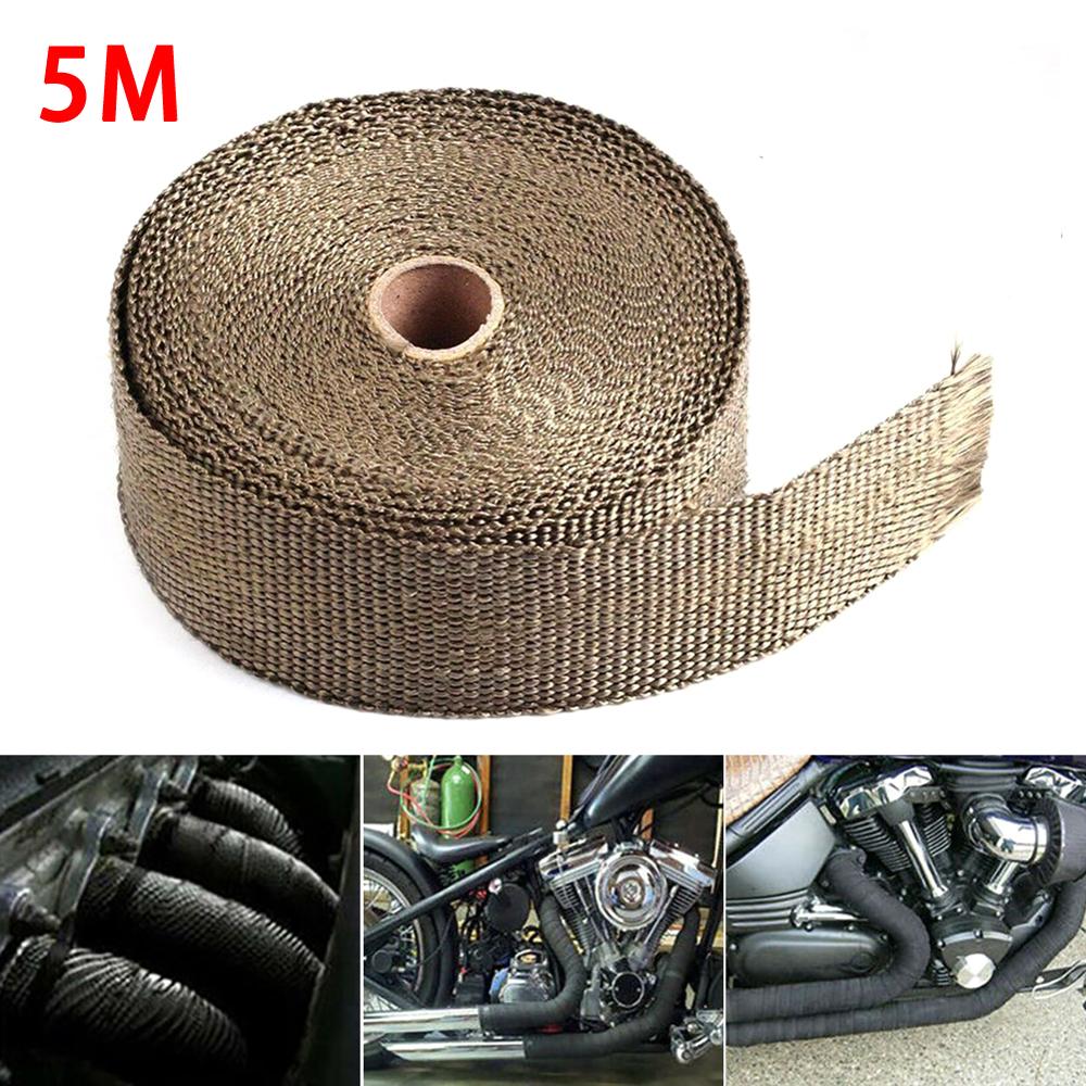 Exhaust heat strip