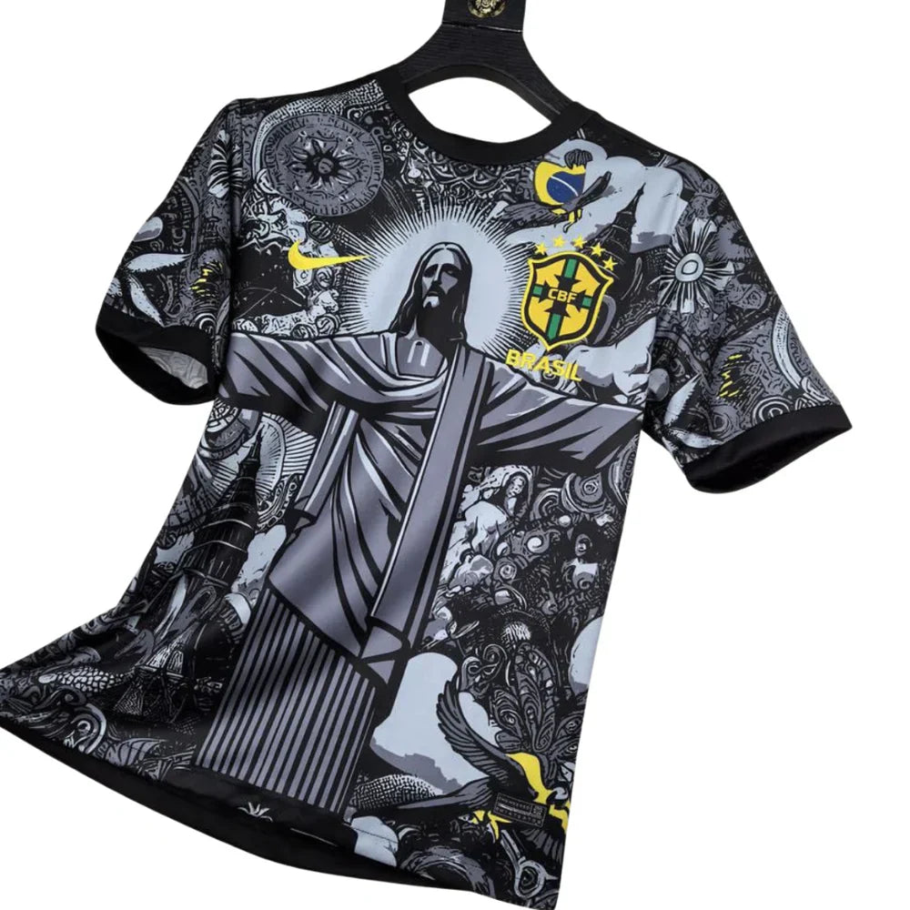 Maillot Édition Spéciale Brésil Christ Rédempteur - Noir Minuit