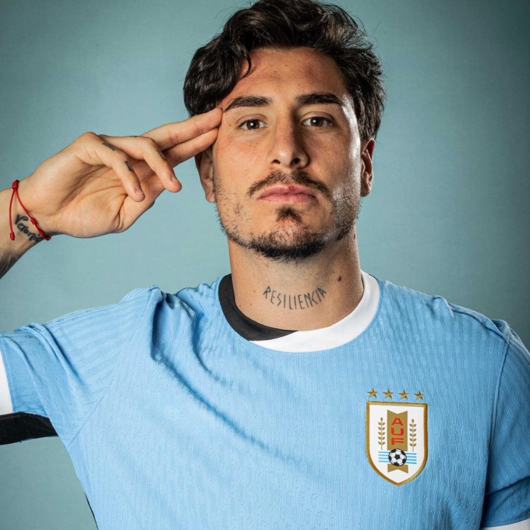 Maillot domicile de l’Uruguay 2024-2025