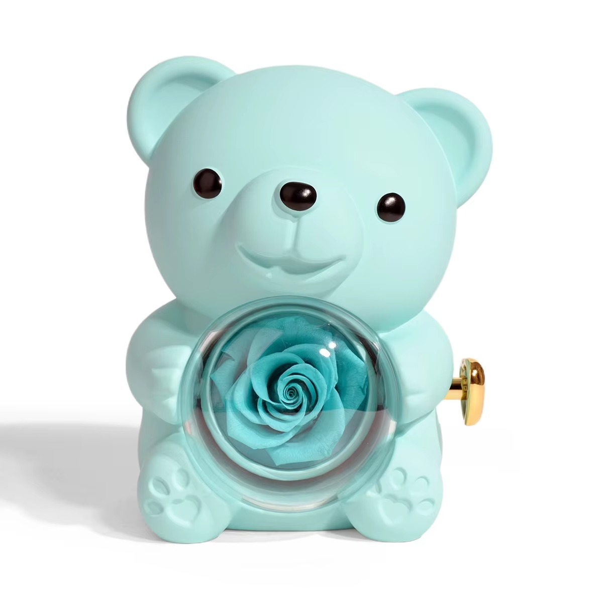 Sylvie Jewels Eternal Pink Bear with necklace
