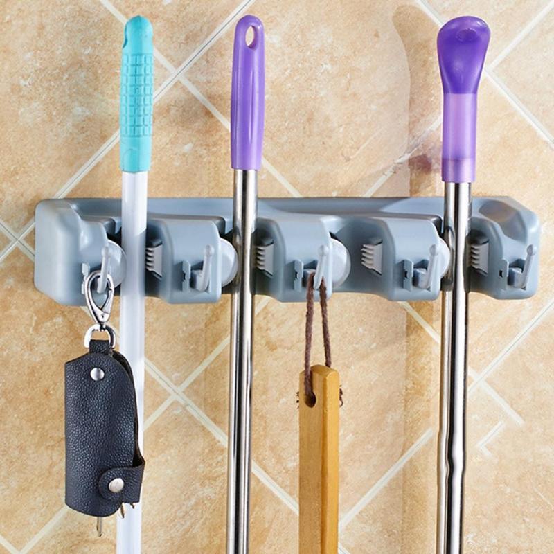 Broom Holder Garden Tool Organizer